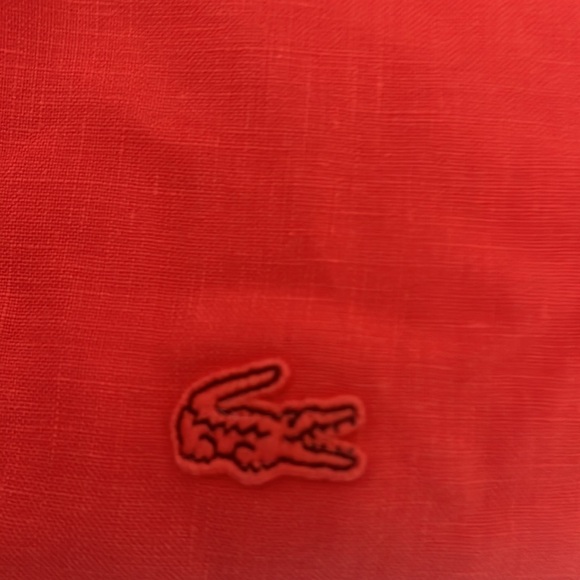 Men’s linen Lacoste shirt - Picture 2 of 3
